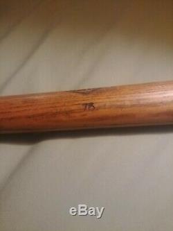 1890-1909 DRAPER & MAYNARD 34 BALL KNOB Baseball Bat VTG Louisville Slugger Era