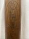 1890s-1900s Antique Vtg Baseball Bat Town Hall Thick Barrel Lathe Marks Turned