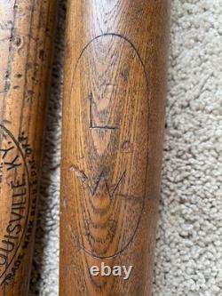 1890s-1900s Antique Vtg Baseball Bat Town Hall Thick Barrel Lathe Marks Turned 1890s-1900s Antique Vtg Baseball Bat Town Hall Thick Barrel Lathe Marks Turned