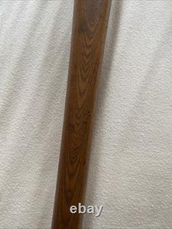 1890s-1900s Antique Vtg Baseball Bat Town Hall Thick Barrel Lathe Marks Turned 1890s-1900s Antique Vtg Baseball Bat Town Hall Thick Barrel Lathe Marks Turned