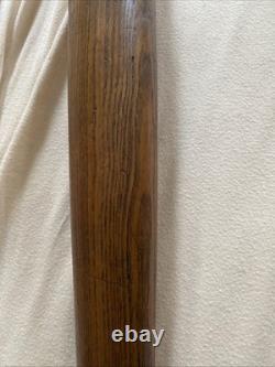 1890s-1900s Antique Vtg Baseball Bat Town Hall Thick Barrel Lathe Marks Turned 1890s-1900s Antique Vtg Baseball Bat Town Hall Thick Barrel Lathe Marks Turned