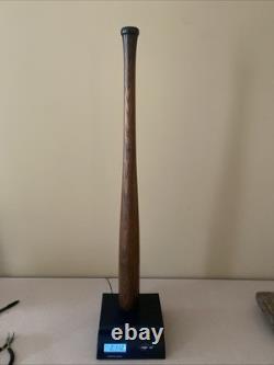 1890s-1900s Antique Vtg Baseball Bat Town Hall Thick Barrel Lathe Marks Turned 1890s-1900s Antique Vtg Baseball Bat Town Hall Thick Barrel Lathe Marks Turned