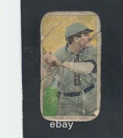 1909 T206 JOE TINKER'Bat Off Shoulder' CHICAGO CUBS Sweet Caporal Reverse