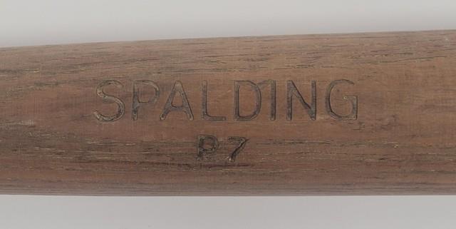 1915 Spalding Game Used Professional Model Bat Psa P-7 Vintage Original Gu Stock