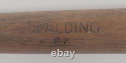 1915 Spalding Game Used Professional Model Bat PSA P-7 Vintage Original GU Stock