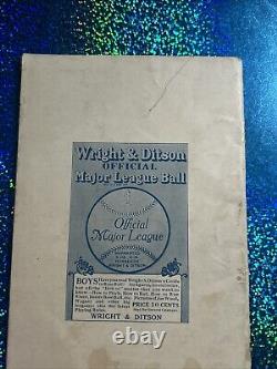 1916 Wright & Ditson Major League Baseball Goods Vintage Brochure Babe Ruth