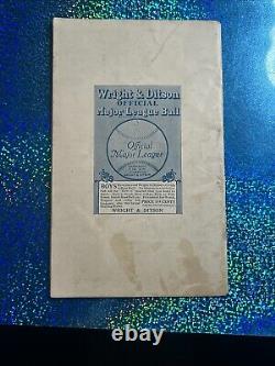 1916 Wright & Ditson Major League Baseball Goods Vintage Brochure Babe Ruth