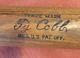 1920's Ty Cobb Hillerich & Bradsby Vintage Baseball Bat H&b Tigers Hof