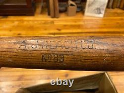 1920s A. J Reach Co No. 83 Bat Game Used