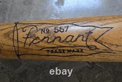 1920s Pennant Brand League Regulation Baseball Bat, No. 557