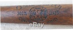 1922-1932 Goldsmith 300% Class Baseball Bat 33 Nice Vintage Rare Old Antique