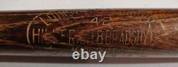 1922-1933 Louisville Slugger 42 Hillerich & Bradsby Patent 716541 Baseball Bat