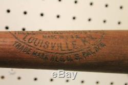 1925-28 BABE RUTH 33 Louisville Slugger 40 B. R VTG Baseball Bat Solid