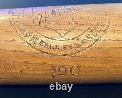 1927-32 RAWLINGS 34 EX PRO Model 107 FRANK FRISCH Vintage Baseball Bat CARDINALS