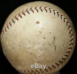 1928 WILLIE KAMM Single SIGNED OAL Baseball CHICAGO WHITE SOX Team 1920s vtg