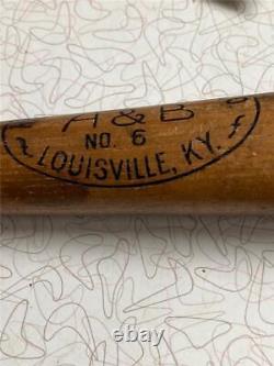 1930's Pepper Martin St Louis Cardinals Hillerich & Bradsby No 6 Baseball Bat
