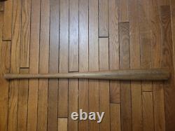 1939 Game Used Baseball Bat marked with grease pencil Archie Horne 5 11 39 1939 Game Used Baseball Bat marked with grease pencil Archie Horne 5 11 39