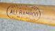 1940s Vintage Japanese Hagoromo Bamboo Professional Baseball Bat Shimizu Japan