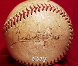 1946 Barnstorming Team STAN MUSIAL Bob Feller Charlie Keller Signed Ball vtg 40s 1946 Barnstorming Team STAN MUSIAL Bob Feller Charlie Keller Signed Ball vtg 40s