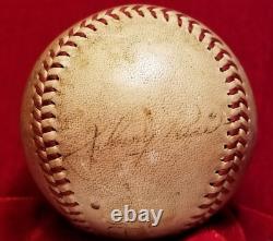 1946 Barnstorming Team STAN MUSIAL Bob Feller Charlie Keller Signed Ball vtg 40s 1946 Barnstorming Team STAN MUSIAL Bob Feller Charlie Keller Signed Ball vtg 40s