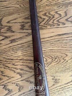 1949 Baseball Hall of Fame Limited /500 Vintage Louisville Slugger H&B 125 Bat