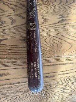 1949 Baseball Hall of Fame Limited /500 Vintage Louisville Slugger H&B 125 Bat