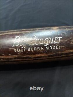 1950's Era Draper Maynard DS53 Big League Baseball Bat Yogi Berra Model Vintage