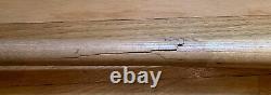 1950s Jim Baxes Vintage Game Used Bat Brooklyn Dodgers Cleveland Indians H&B