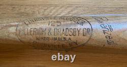 1950s Johnny Bucha Vintage Game Used Bat Tigers Cardinals H&B