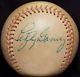 1950s Lefty Gomez Single Signed Baseball Auto Vtg Hof Jsa New York Yankees Team