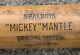 1950s Mickey Mantle Baseball Bat, Spaldng 1843 Special Model, Original, Vintage