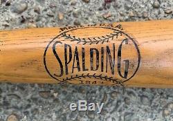 1950s MICKEY MANTLE BASEBALL BAT, SPALDNG 1843 SPECIAL MODEL, ORIGINAL, VINTAGE