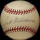 1950s Ted Williams Single Signed Baseball Boston Red Sox Team Vtg Hof Jsa Auto