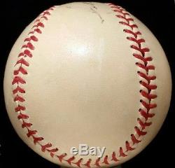 1950s TED WILLIAMS Single Signed Baseball BOSTON RED SOX TEAM vtg HOF JSA Auto