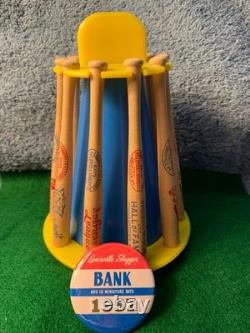 1957 AMERICANl VAN DINE Louisville RARE (10) Bat Bank Near MINT