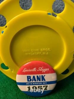 1957 AMERICANl VAN DINE Louisville RARE (10) Bat Bank Near MINT