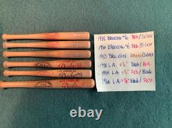 1957 AMERICANl VAN DINE Louisville RARE (10) Bat Bank Near MINT