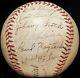 1957 Detroit Tigers Team Signed Baseball Jim Bunning Al Kaline Auto Vtg Hof 50s