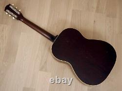 1959 Gibson LG-1 Vintage Acoustic Guitar Sunburst with Case, Baseball Bat Neck