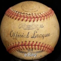 1959 WORLD SERIES CHAMPION Los Angeles Dodgers Team Signed Baseball hof vtg