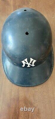 1960'S/1970s NEW YORK YANKEES VINTAGE GAME USED BATTING HELMET