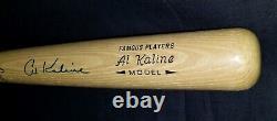 1960s AL KALINE Signed Worth 34 BAT 1968 Detroit Tigers Team HOF vtg Baseball