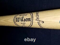 1960s AL KALINE Signed Worth 34 BAT 1968 Detroit Tigers Team HOF vtg Baseball