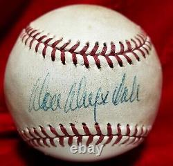1960s DON DRYSDALE Signed Ball LA Brooklyn Dodgers Team HOF vtg Baseball