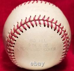 1960s NORM CASH Signed Harwood Ball 1968 WS Detroit Tigers Team vtg Auto