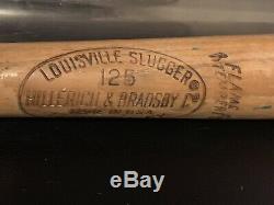 1960s Vintage Reggie Jackson Signed Louisville Slugger BasebalL Bat Autograph