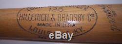 1961-64 Eddie Mathews Vintage Game Used H&B S2 Baseball Bat 35 Milwaukee Braves