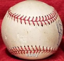 1962 DON DRYSDALE Signed Ball LA Dodgers Team CY YOUNG Winning Year HOF vtg 60s
