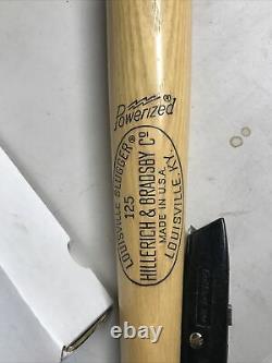 1965-68 Jackie Robinson 36 Louisville Slugger 125 Powerized Vtg Baseball Bat