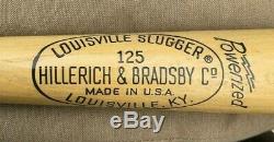 1965-68 MANNY SANGUILLEN 32 SPLAYED KNOB Louisville Slugger VTG Baseball Bat